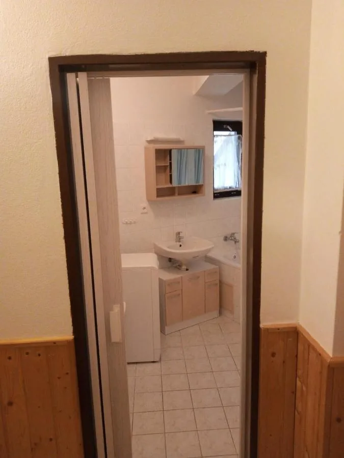 Koupelna apartmánu ZAPART v Harrachově