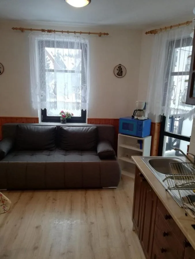 Kuchyňský kout apartmánu ZAPART Harrachov