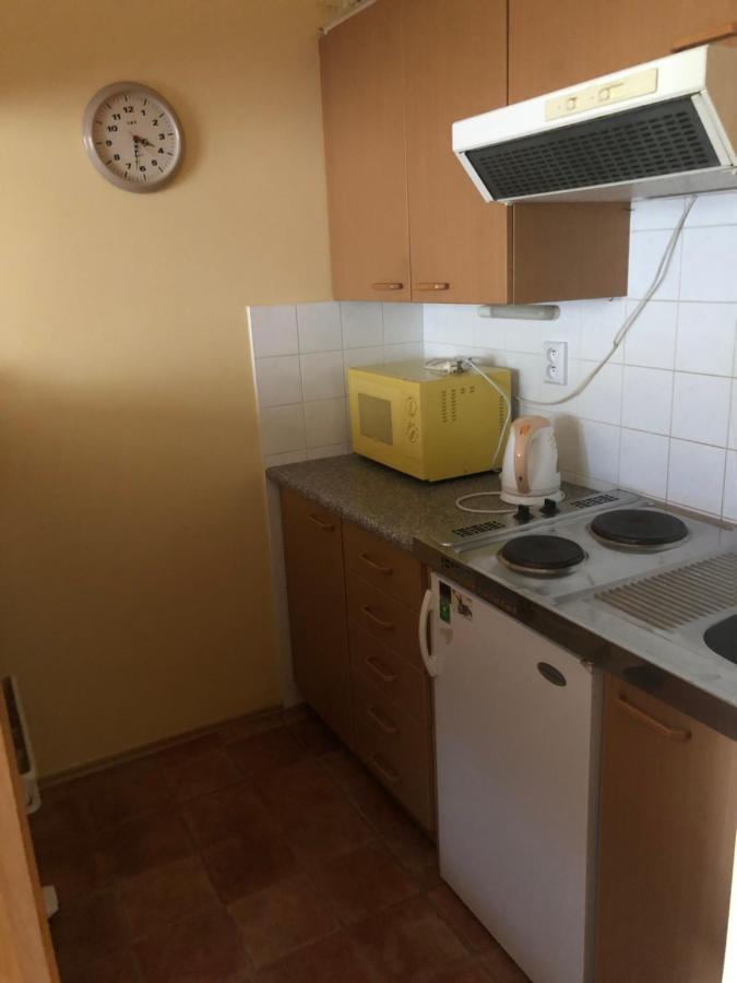 Küchenzeile der ZAPART-Ferienwohnung in Rokytnice